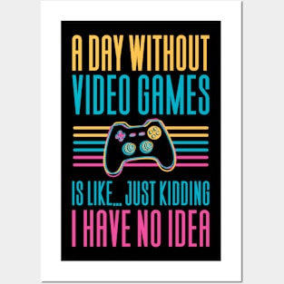 Gaming Gamer Video Games Posters and Art